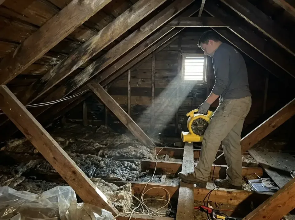 attic-water-damage-drying-proc-007 — frequently asked questions, Emergency Water Extraction & 24/7 Flood Response in Dyersbu…
